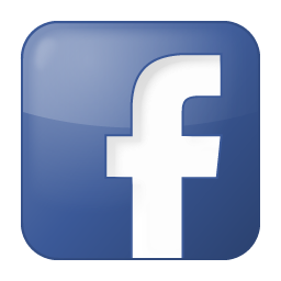 social facebook box blue 256