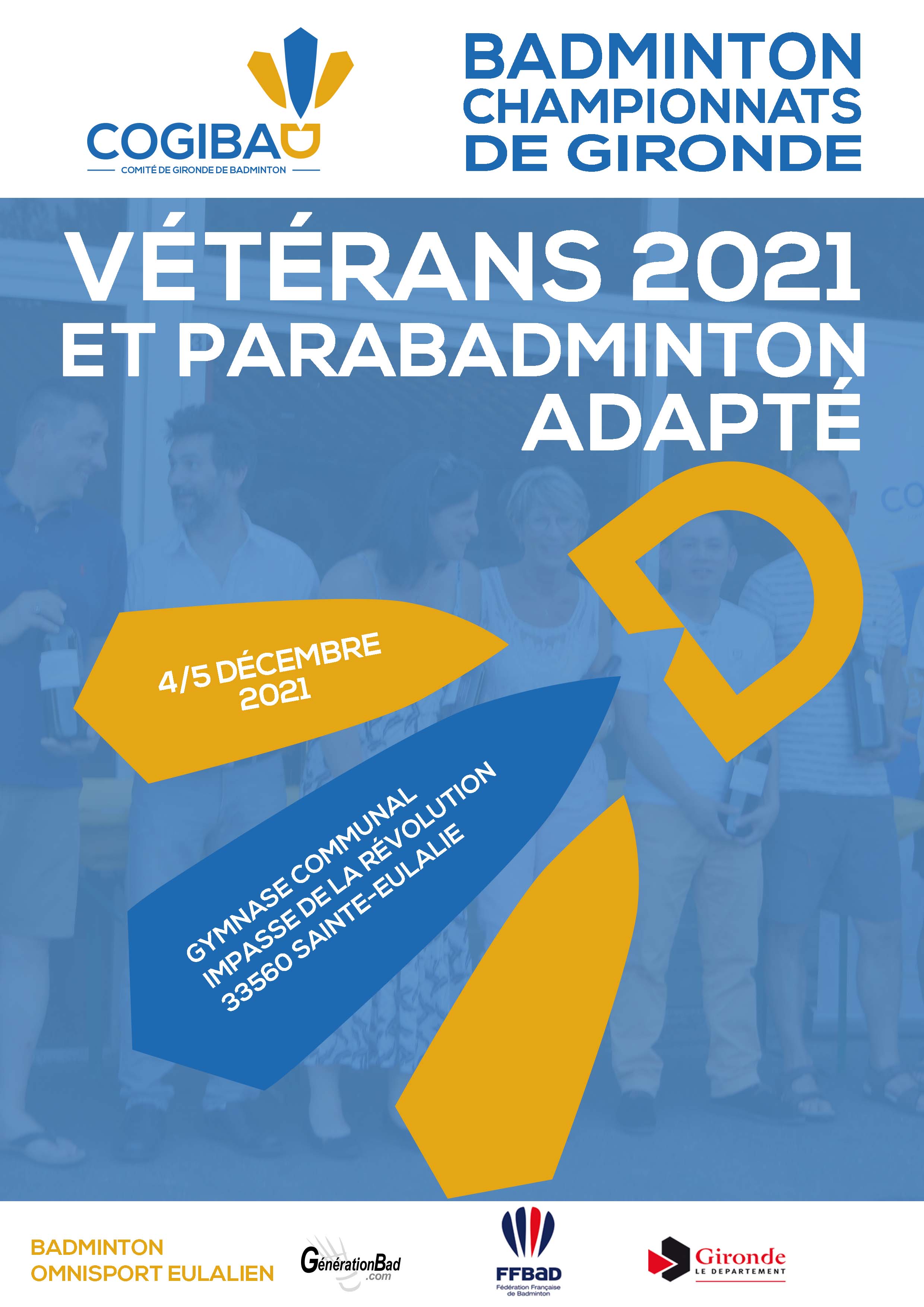 affiche gironde vétérans 2020